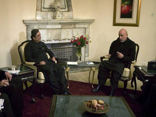 Karzai phones Zardari to exchange Eid greetings