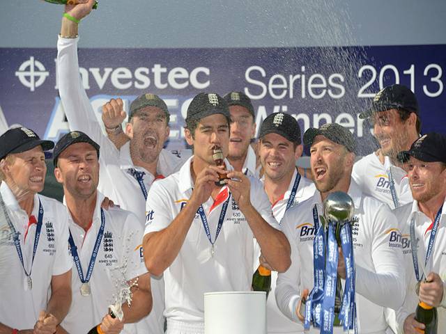 England apology after Ashes celebrations