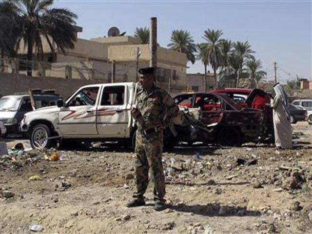 Eight suicide bombers kill six in Iraq