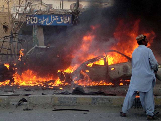 Bomb blast at Double Road in Quetta