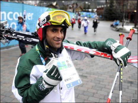 Pakistani skier beats Indian athlete in Sochi Olympics