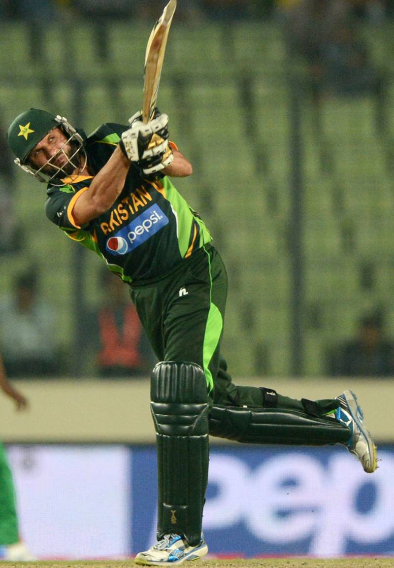 Afridi does it again