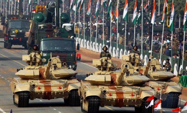 Indian arms imports almost triple China, Pakistan says study 