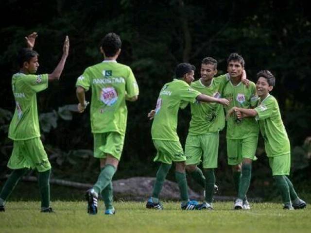 Pakistan grabbed third position in Street Child Football World Cup