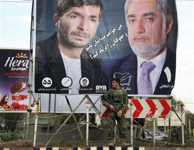 Rivals cry foul as soon as results put Abdullah leading 