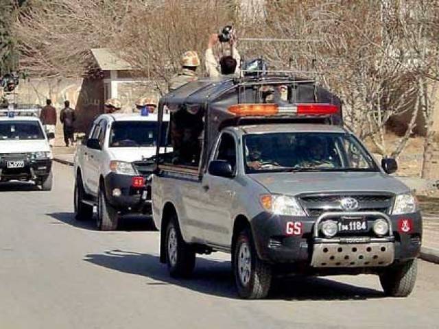 FC recovers 2 hostages, seizes huge cache of arms, explosives