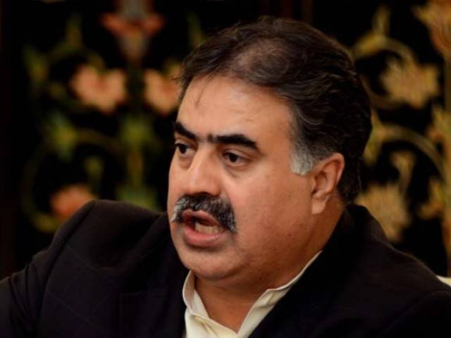 Zehri says India helps the separatist movement in Balochistan