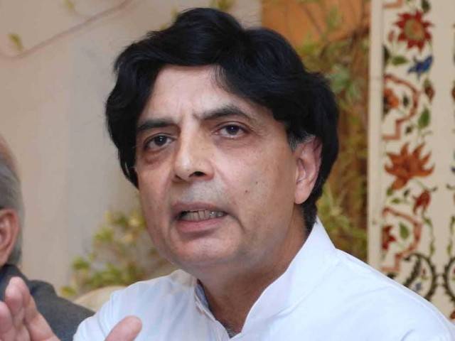 Nisar sets conditions for PTI May 11 protest