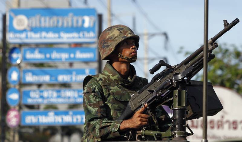 Thai interim Prime Minister aiming election after the army declared martial law