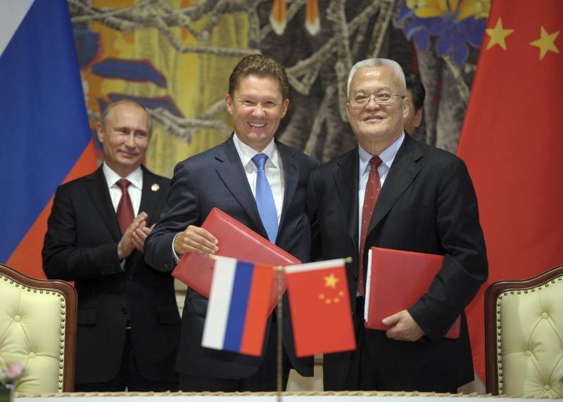 China-Russia gas deal signed 