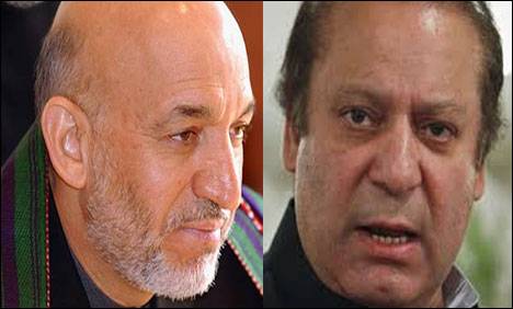 Karzai called Nawaz to discuss Pakistani shelling on border
