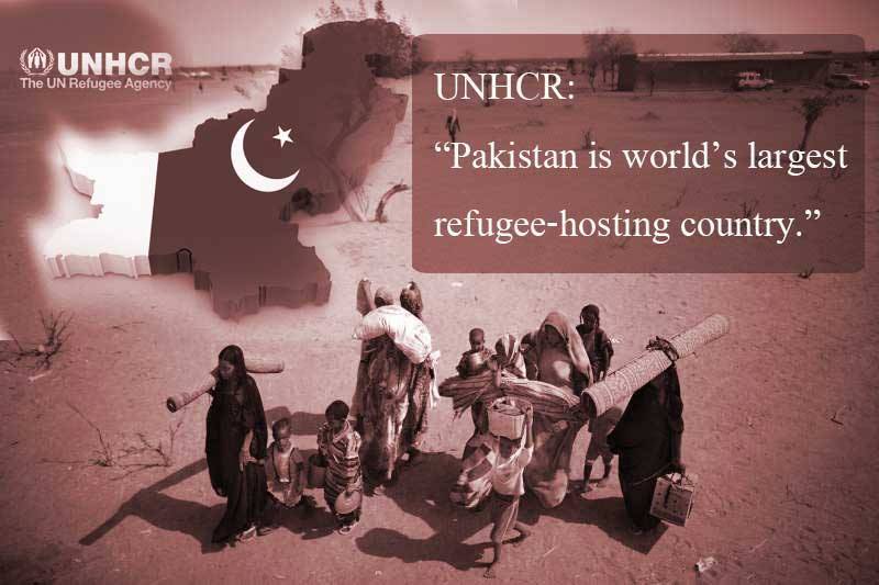 Pakistan has 1.6 million registered refugees