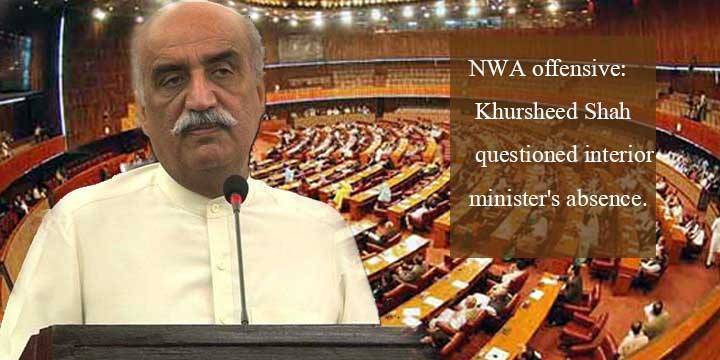 There can be a backlash of the military operation: Khursheed Shah 