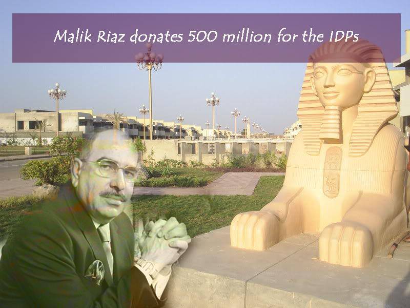 Bahria Town announces Rs 500 million relief package for IDPs