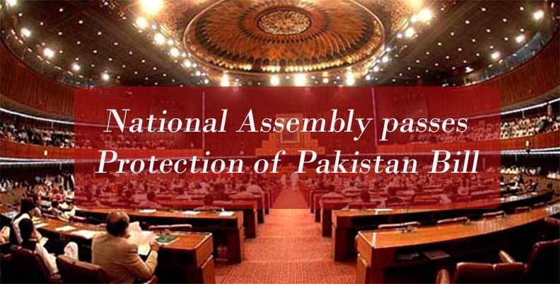 National Assembly passes Protection of Pakistan Bill with majority