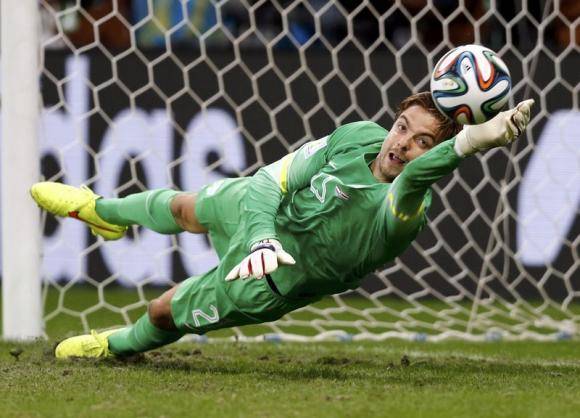 World Cup: Substitute goalkeeper takes Netherlands into semi-final 