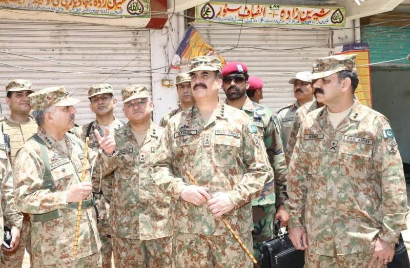 Terrorists to be hunted down countrywide: Army Chief