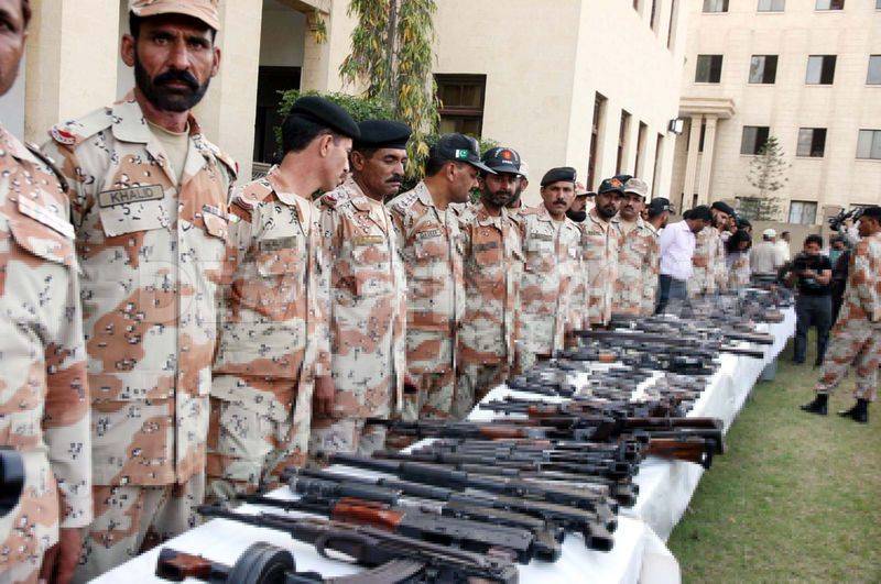Rangers foil terror bid in Karachi