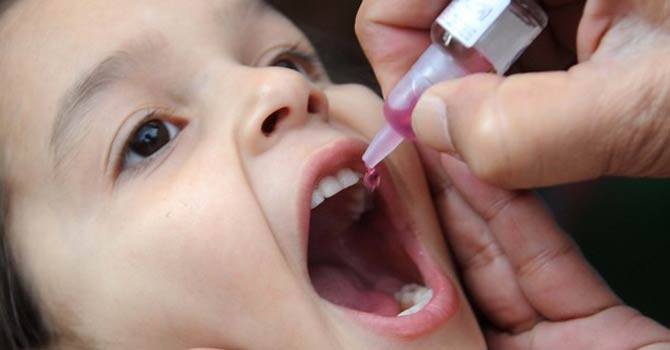  Five new polio cases push tally to near century