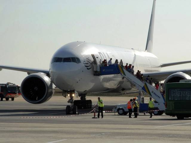 PIA plane makes emergency landing in Muscat 