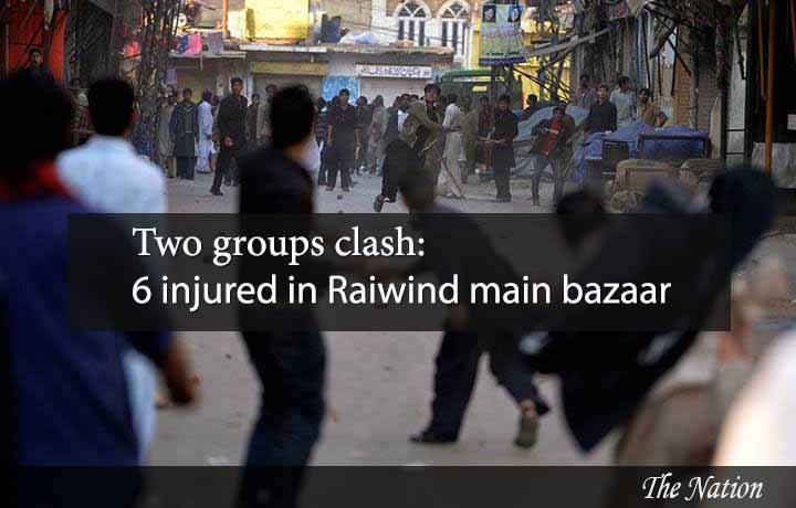 Clashes in Raiwind injure six