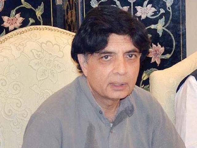 Army requisitioned in aid to Civil Administration: Nisar 