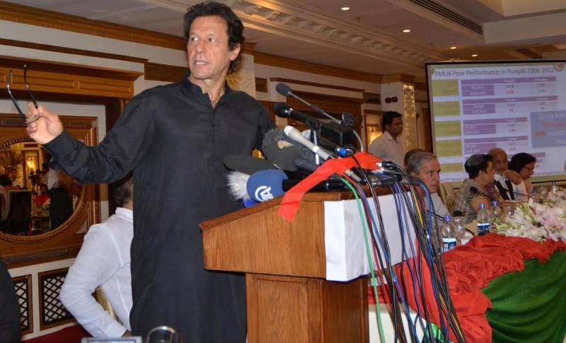 Largest protest on August 14 would demand re-elections: says Imran