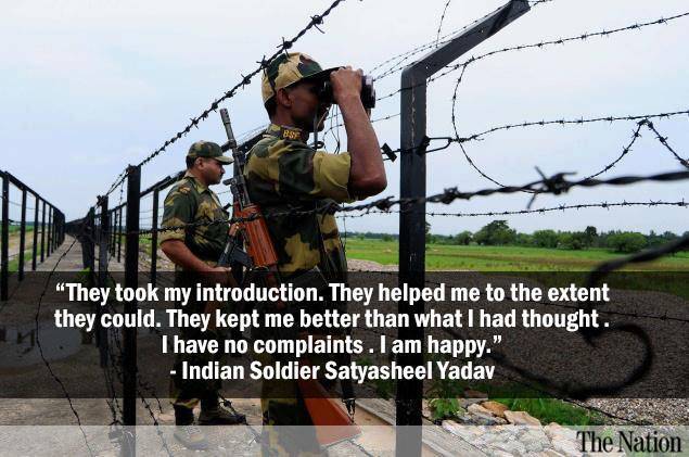 I was treated better than my expectation by Pakistan Rangers: Indian soldier 