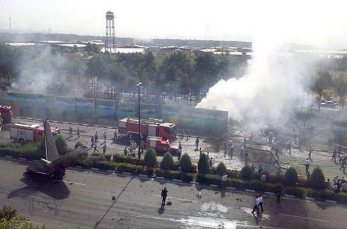 Tehran: Almost 50 killed in plane crash 