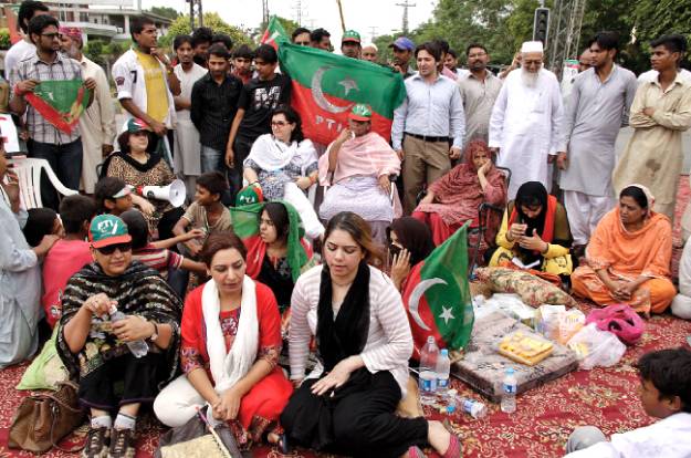 Azadi March: PTI\'s location of sit-in might be changes 