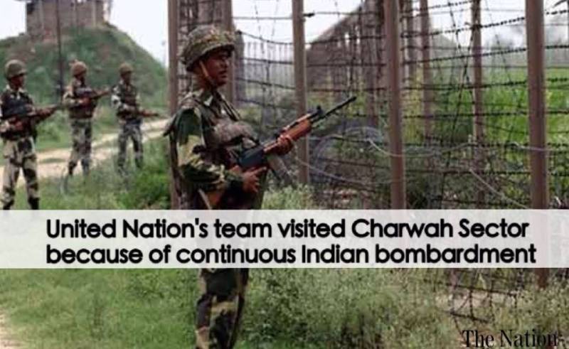 UN team probes Indian aggression in Charwah