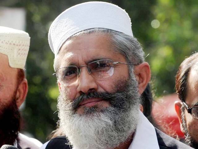 Government, protesters must not have ego problems: Siraj ul Haq