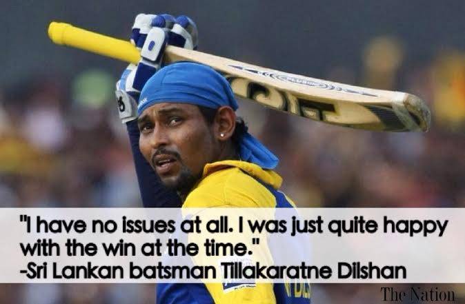 Dilshan plays down religious chat with Shehzad