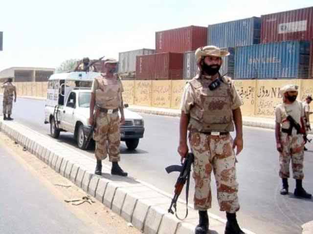 Karachi: Rangers conduct targeted operation at Super Highway