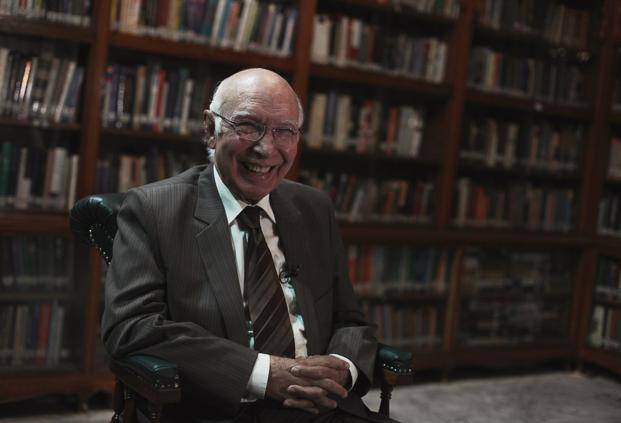 Pak-US relations improving; want good relations with Afghanistan: Sartaj 
