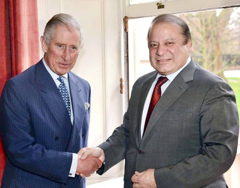 PM meets Prince Charles; says Pakistan committed to principles of Commonwealth 