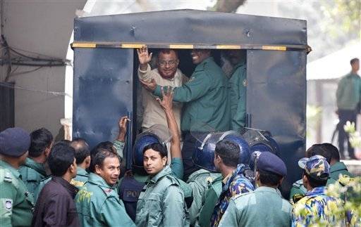 Islamist party leader sentenced to death in Bangladesh
