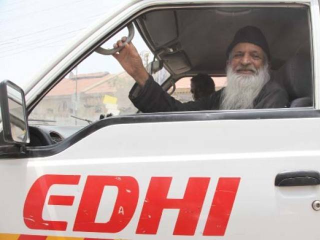 Edhi ambulance service stops due to petrol shortage 