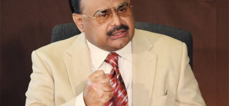 Conspiracy being hatched for Indian supremacy in South Asia: Altaf Hussain