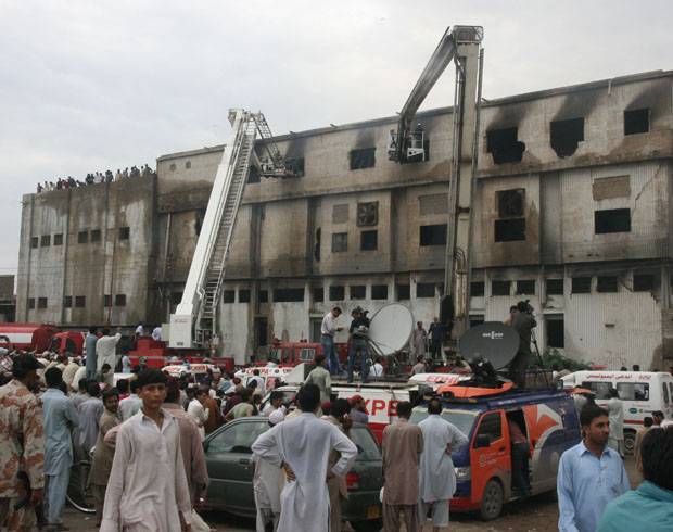 Names of six accused in Baldia Factory fire pur on ECL
