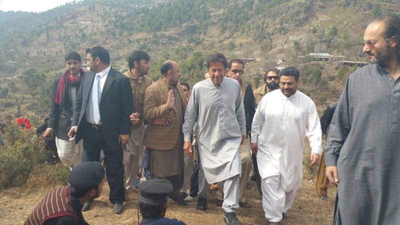 Imran Khan aims for green Khyber Pakhtunkhwa