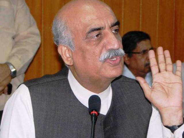 Imran not to opt out of political process: Khursheed Shah