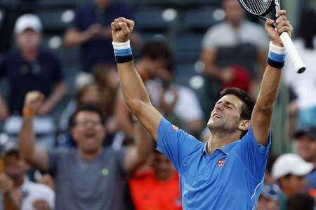 Djokovic survives Miami scare; Murray claims 500th win