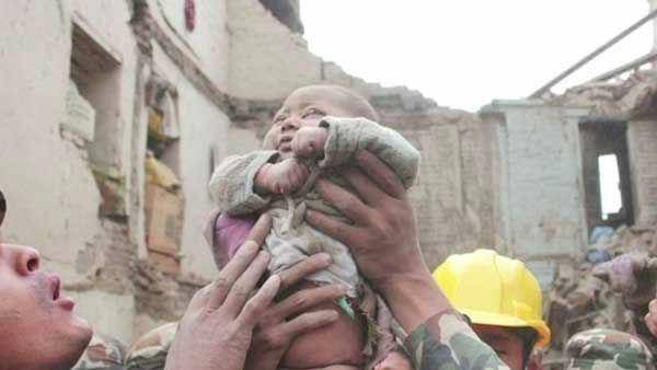 4-month-old baby rescued after deadly earthquake