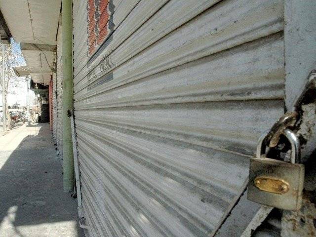 Shutter-down strike in Quetta over Mastung incident