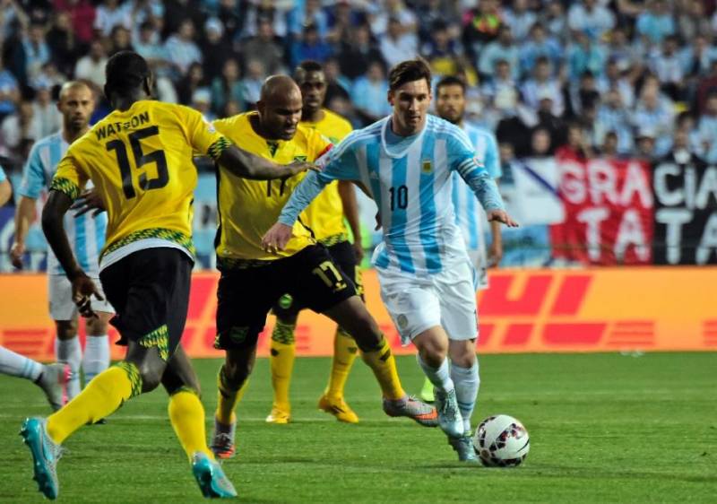 Messi reaches milestone in Argentina's win