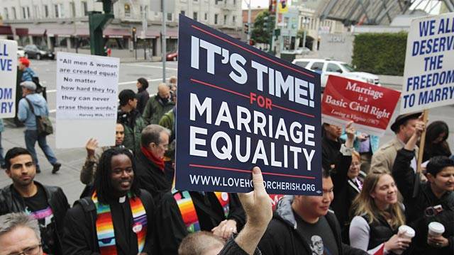 Same sex marriage is a sign of the end of times. Or not.