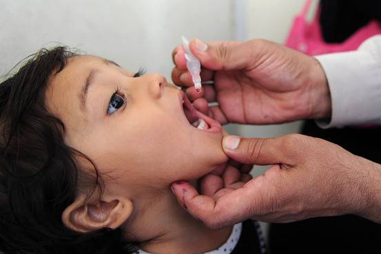 President hopes for a polio-free Pakistan in two years