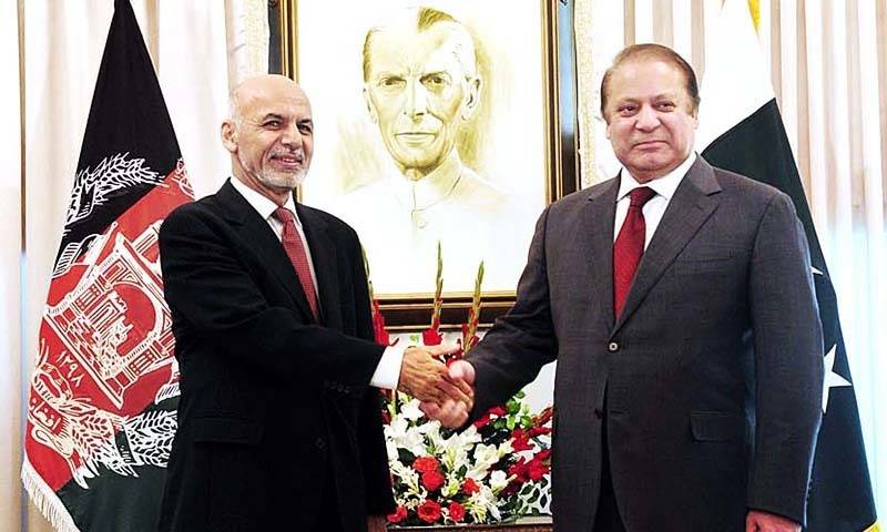 Nawaz, Ghani satisfied with Afghan govt-Taliban talks 
