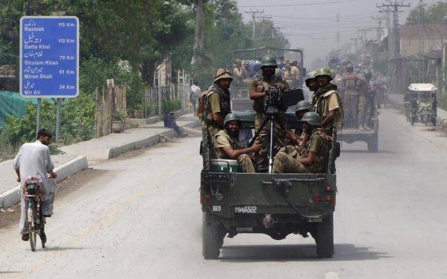 Nine militants, four soldiers killed during search operation